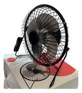 ¡ventilador Escritorio Usb 6  Negro - Frescura Garantizada!